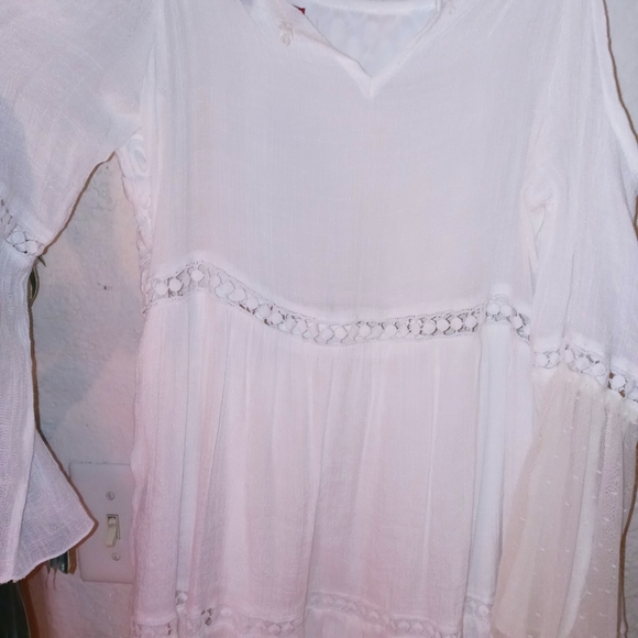 White strappy summer dress - Picture 5 of 7